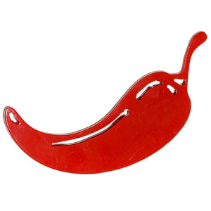 red chile hitch cover - front